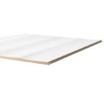 3000x1200 12MM SURROUND FIRE RATED SCALLOP 135 UNDERCOAT PRIMED SS MDF MR - Image 2