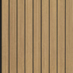 3000x540 16MM BATTEN 60 WALL PANELS - SUBLIME TEAK/BLACK SHADOWLINE (2PK)