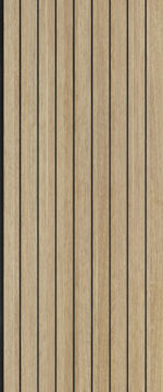 2400x560 12MM BATTEN 40 CEILING PANELS - CLASSIC OAK/BLACK SHADOWLINE (2PK) - Image 2