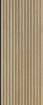 2400x540 12MM BATTEN 60 CEILING PANELS - CLASSIC OAK/BLACK SHADOWLINE (2PK)
