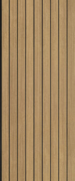 2400x540 12MM BATTEN 60 CEILING PANELS - SUBLIME TEAK/BLACK SHADOWLINE (2PK