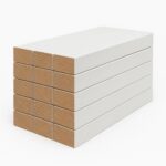 42MMx19MM 3.9M WHITE VINYL FINGER JOINT (BUNDLES OF 15)
