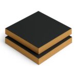 2400x1200 17MM PET OPTIPANEL MATT BLACK D/SIDED MDF MR E0 - Image 2