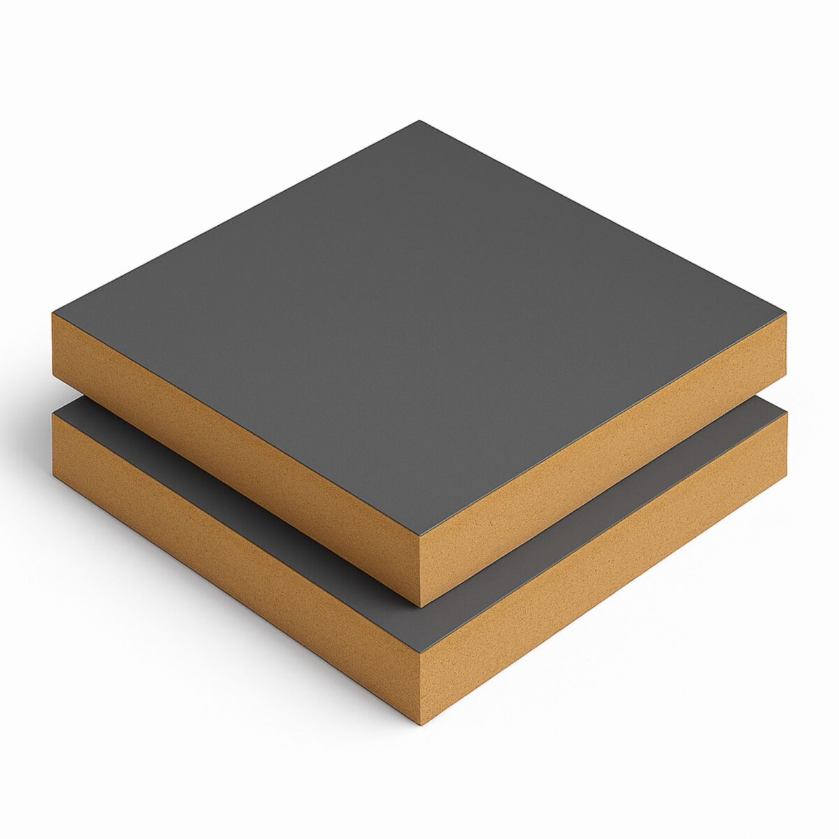 2400x1200 17MM PET OPTIPANEL MATT DARK GREY D/SIDED MDF MR E0 - Image 2