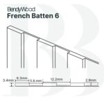 BB 2440x1220 3.4mm French Batten 6 Primed - Standard - Image 7