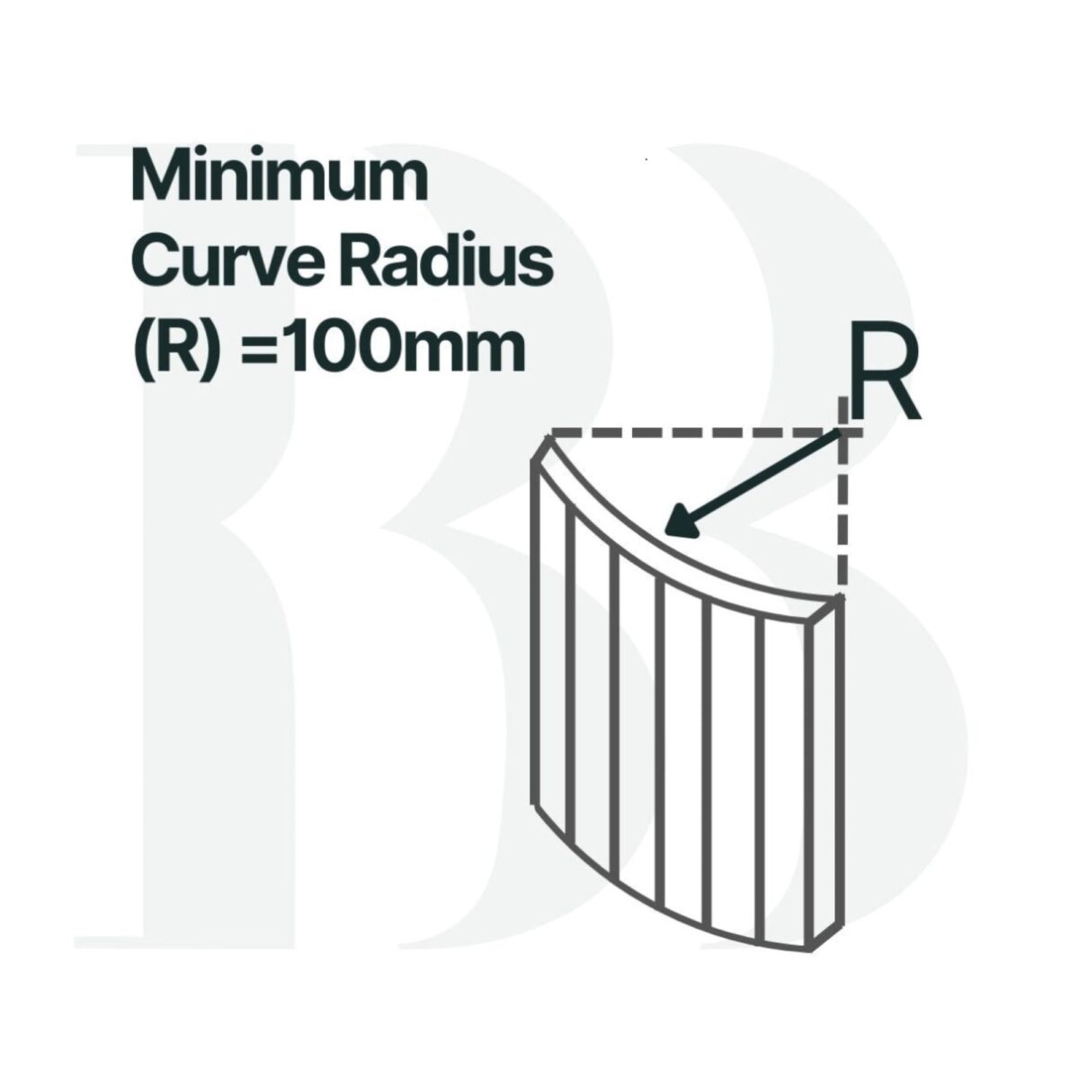 BB 1220x1220 3.7mm Half Round 12 Primed - Half Standard - Image 6