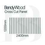 BB 1220x2440 6.8mm Half Round 20 Raw - Cross Cut - Image 5