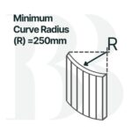 BB 1220x2440 7.0mm Half Round 30 Primed - Cross Cut - Image 4