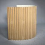 BB 1220x2440 8.7mm Scallop 30 Raw - Cross Cut