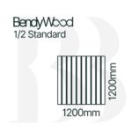 BB 1220x1220 6.3mm Scallop 20 Primed - Half Standard - Image 5